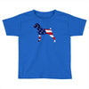 patriotic boxer Toddler T-shirt