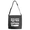 war with east asia Adjustable Strap Totes