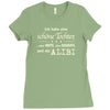 ich hab eine sch&ouml;ne tochter Ladies Fitted T-Shirt