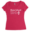 inspired by the film   enter the dragon Women's Triblend Scoop T-shirt