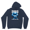 skinhead a way of life blue ideal birthday gift present. Hoodie
