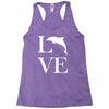 love dolphin Racerback Tank