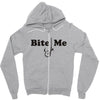 bite me Zipper Hoodie