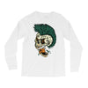 skull punk style Long Sleeve Shirts