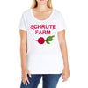 schrute farm Ladies Curvy T-Shirt