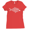 rltw eco fish bike Ladies Fitted T-Shirt
