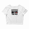 remember the 80's Crop Top