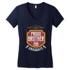 proud brother of a 2018 graduate. Women's V-Neck T-Shirt