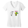 heart seeker Women's V-Neck T-Shirt