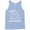 i accept high fives from strangers Tank Top