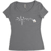 Scary Cat Women's Triblend Scoop T-shirt