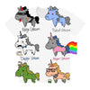 unicorn funny All Over Women's T-shirt
