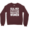 marry puerto rican woman Crewneck Sweatshirt