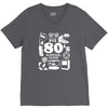 80s survival guide cassette high V-Neck Tee