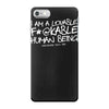 i am a lovable, iPhone 7 Case