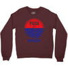pizza for prez Crewneck Sweatshirt