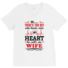 There's This Boy Who Stole My Heart He Calls Me Wife V-Neck Tee