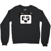panda pixel Crewneck Sweatshirt