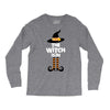 The Witch Is In Long Sleeve Shirts