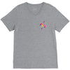 floral sagittarius pocket V-Neck Tee
