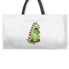 oh no monster Weekender Totes
