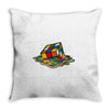 rubik's cube Throw Pillow