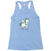 irish unicorn Racerback Tank