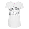 skateboard Maternity Scoop Neck T-shirt