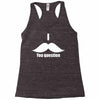 mustache (3) Racerback Tank