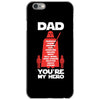 dad you're my hero iPhone 6/6s Case