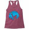 bat signal Racerback Tank