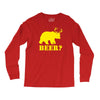 beer t shirt bear plus deer funny tee drinking college humor party shi Long Sleeve Shirts