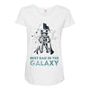 best dad in the galaxy Maternity Scoop Neck T-shirt
