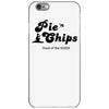 pie and chips   food of the gods iPhone 6/6s Case