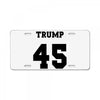 Trump 45 jersey number License Plate
