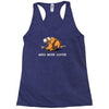 need more coffee Racerback Tank