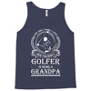 Golfer Grandpa Tank Top