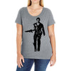 the road warrior Ladies Curvy T-Shirt