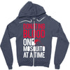 donating blood one mosquito funny Zipper Hoodie