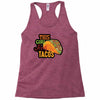 this girl likes tacos Racerback Tank