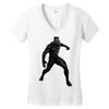 black panther Women's V-Neck T-Shirt