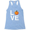love pumpkin Racerback Tank