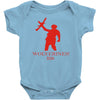 red dawn retro movie Baby Onesie