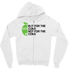 in it for the outcome Zipper Hoodie
