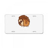 pancake pug License Plate