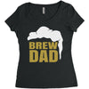 brew dad Women's Triblend Scoop T-shirt