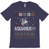 santa aquarius christmas ugly t shirts T-Shirt