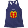 ddr logo blau Racerback Tank