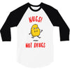 nugs not drugs 3/4 Sleeve Shirt
