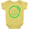 aurora total eclipse Baby Onesie